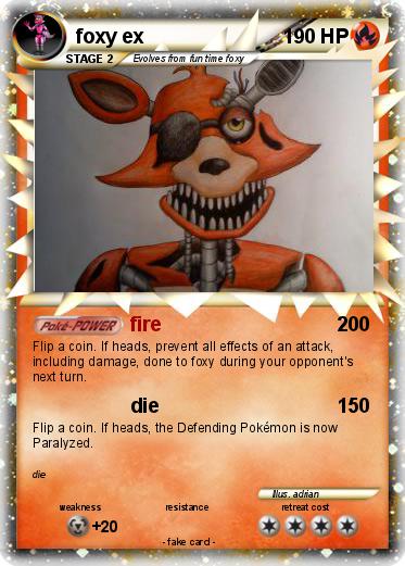 Pokemon foxy ex
