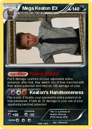 Pokemon Mega Keaton EX