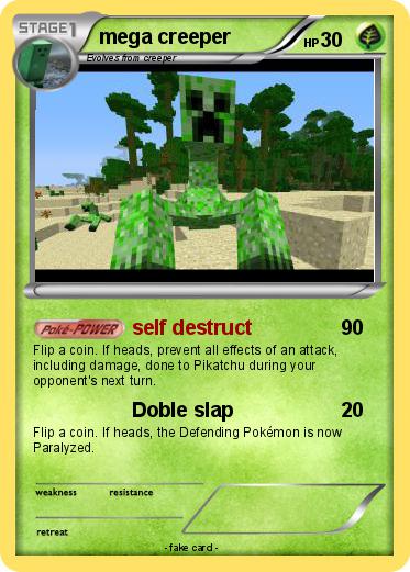 Pokemon mega creeper
