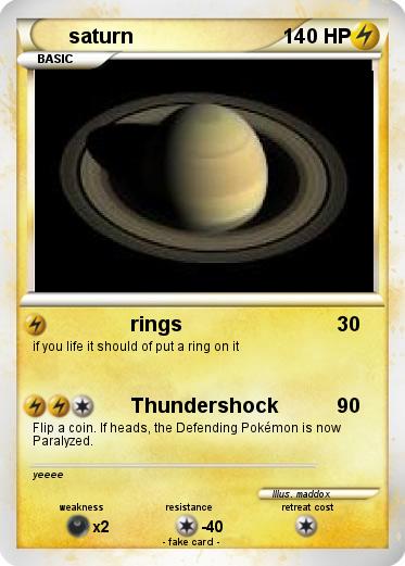 Pokemon saturn