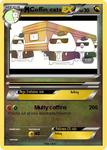 Pokemon Coffin cats