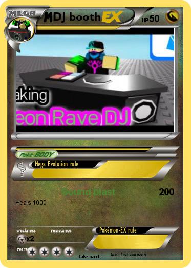 Pokemon DJ booth