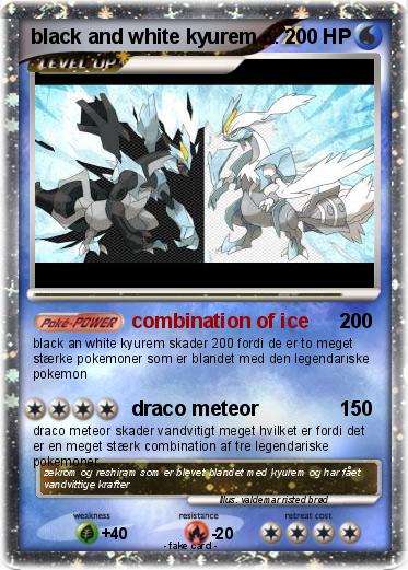 Pokemon black and white kyurem