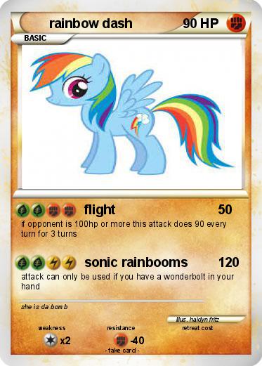 Pokemon rainbow dash