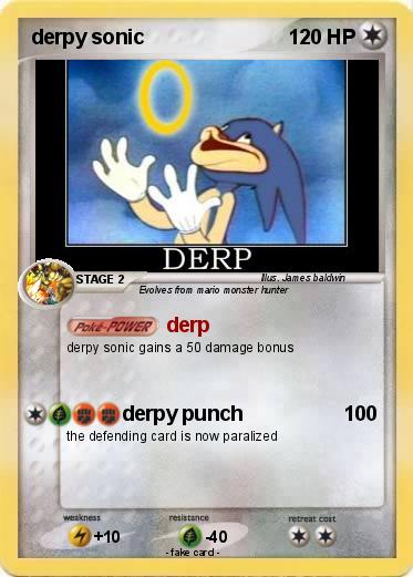 Pokemon derpy sonic