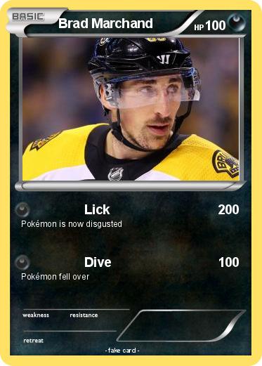 Pokemon Brad Marchand