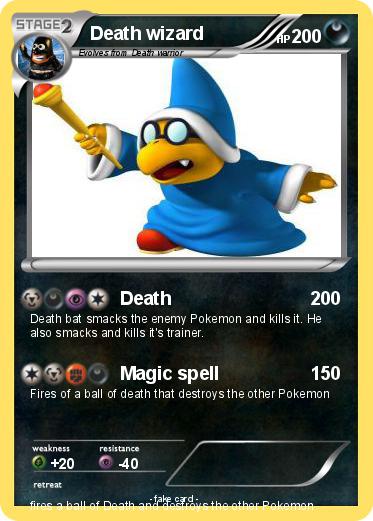 Pokemon Death wizard