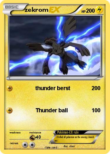 Pokemon zekrom