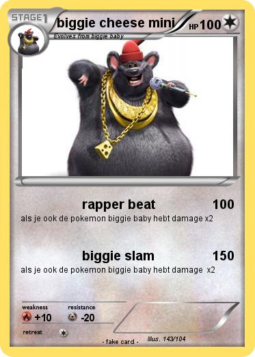 Pokemon biggie cheese mini