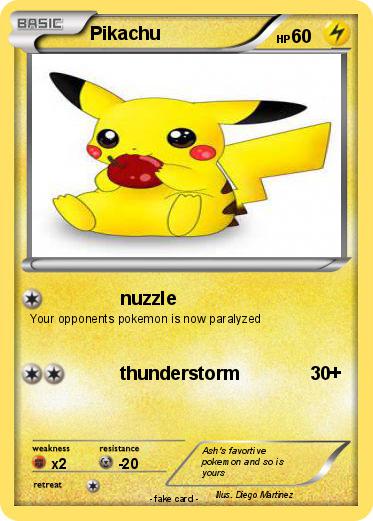 Pokemon Pikachu