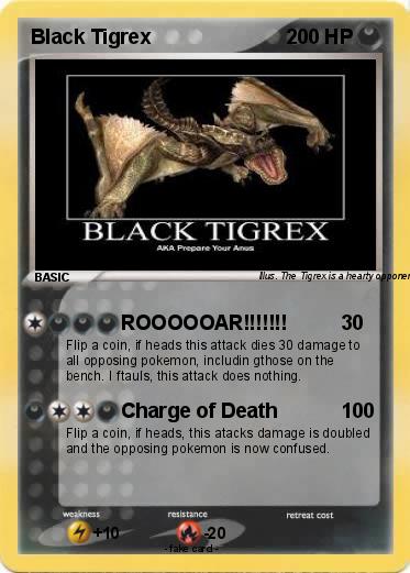 Pokemon Black Tigrex