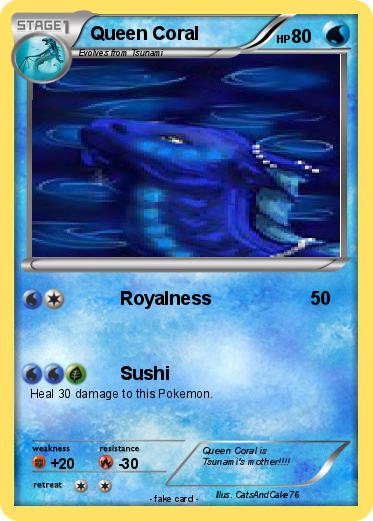 Pokemon Queen Coral