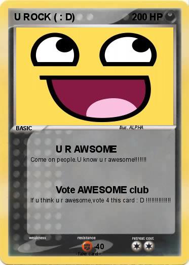 Pokemon U ROCK ( : D)