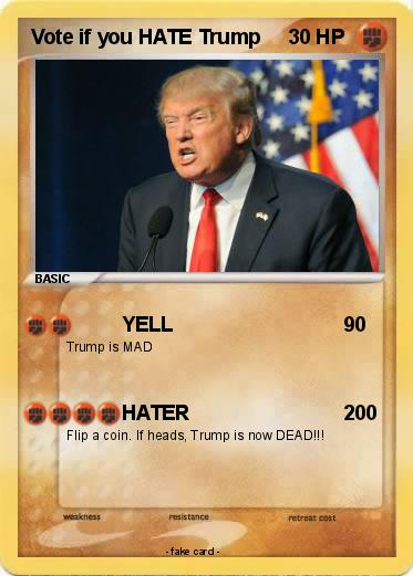 Pokemon Vote if you HATE Trump