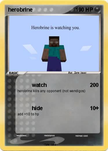 Pokemon herobrine