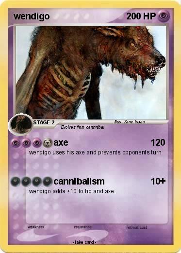 Pokemon wendigo