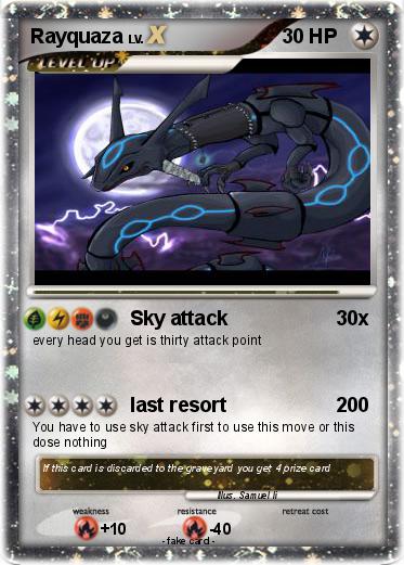 Pokemon Rayquaza