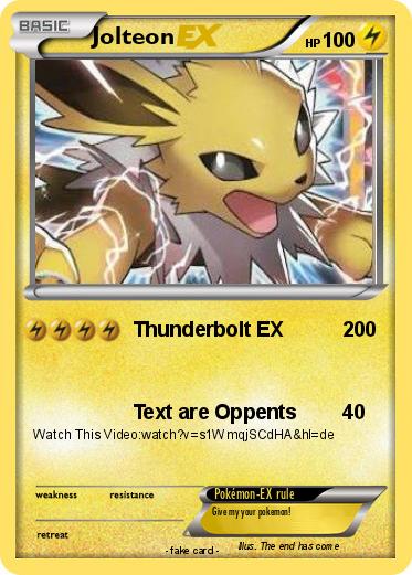 Pokemon Jolteon