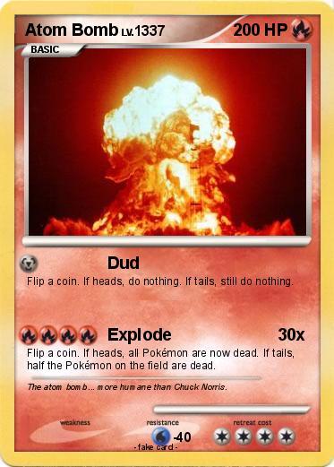 Pokemon Atom Bomb