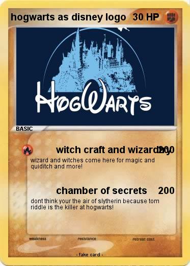 Pokemon hogwarts as disney logo