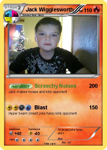 Pokemon Jack Wigglesworth