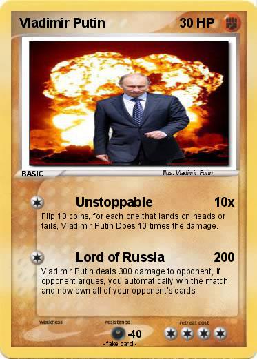 Pokemon Vladimir Putin