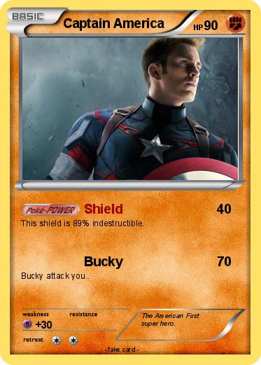 Pokemon Captain America