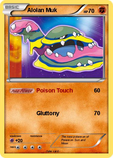 Pokemon Alolan Muk