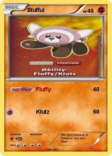 Pokemon Stufful Pokemon Stufful