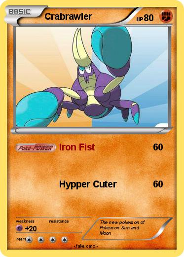 Pokemon Crabrawler
