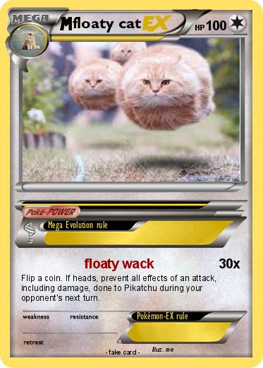 Pokemon floaty cat