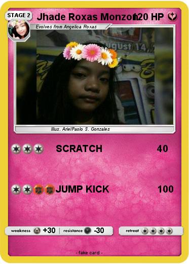 Pokemon Jhade Roxas Monzon