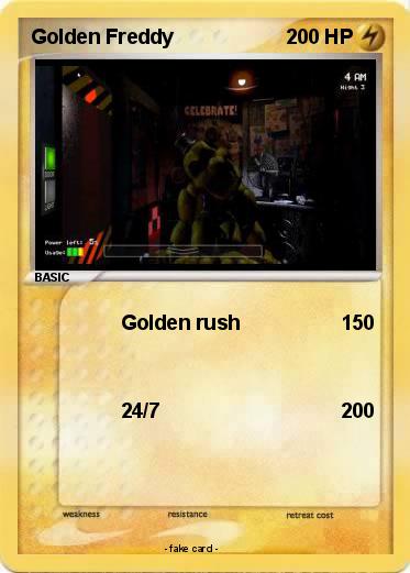Pokemon Golden Freddy