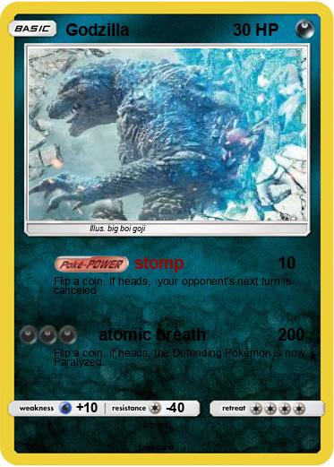 Pokemon Godzilla