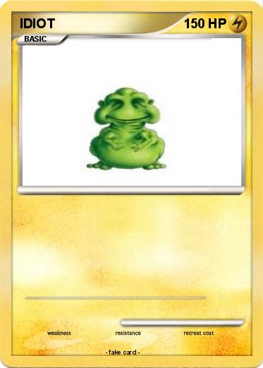 Pokemon IDIOT