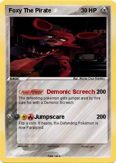 Pokemon Foxy The Pirate