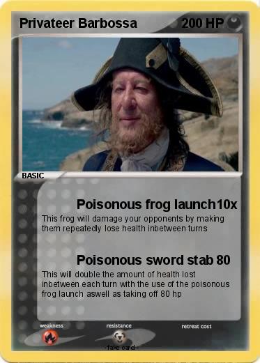 Pokemon Privateer Barbossa