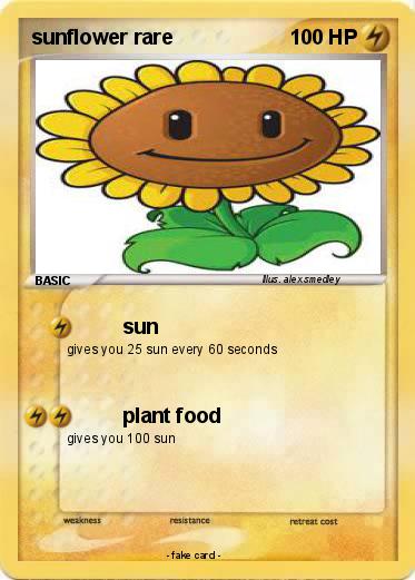 Pokemon sunflower rare