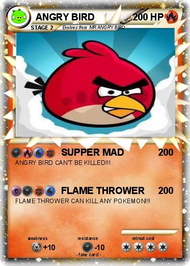 Pokemon ANGRY BIRD