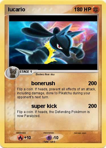 Pokemon lucario