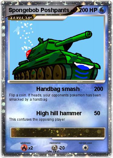 Pokemon Spongebob Poshpants