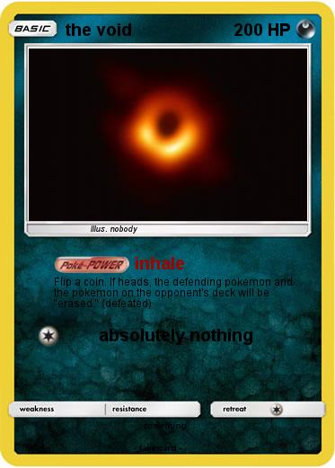 Pokemon the void