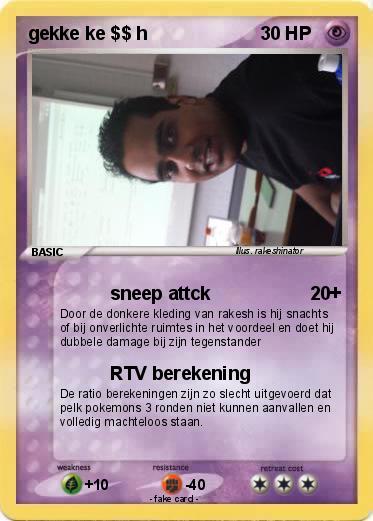 Pokemon gekke ke $$ h
