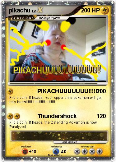 Pokemon pikachu
