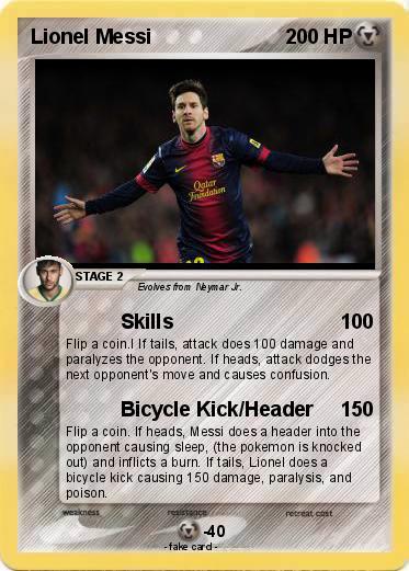 Pokemon Lionel Messi
