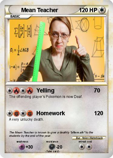 Pokemon Mean Teacher