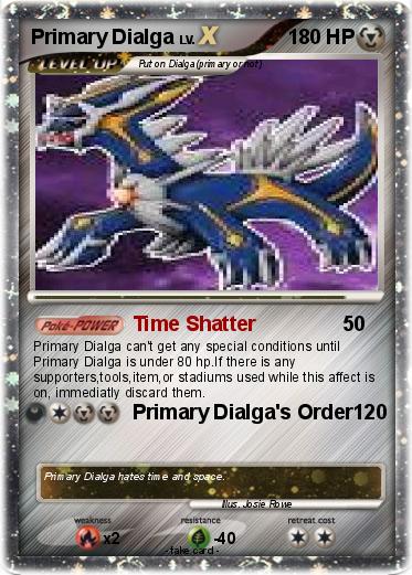 Pokemon Primary Dialga