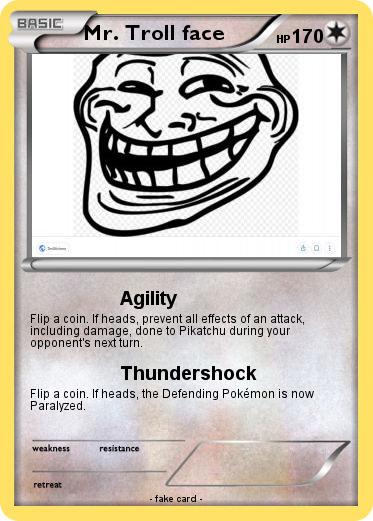 Pokemon Mr. Troll face