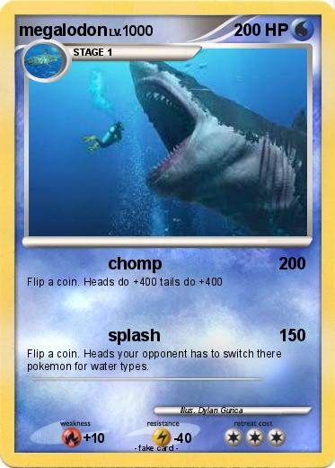 Pokemon megalodon