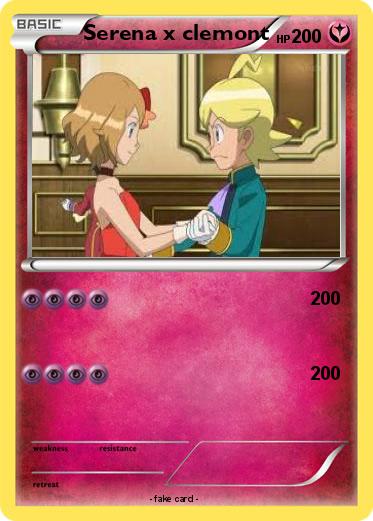 Pokemon Serena x clemont